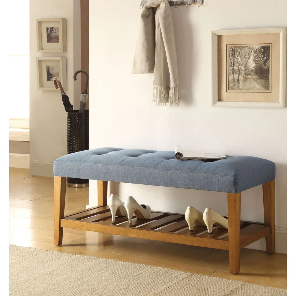 Blue & Oak Bench E788