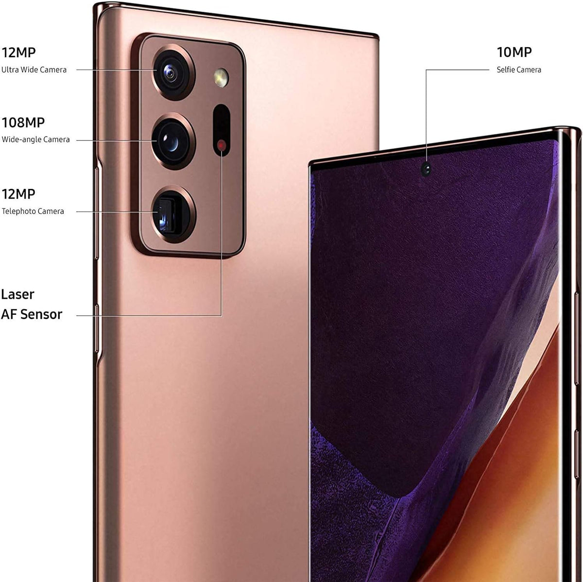 256GB 12GB RAM Mystic Bronze GSM Unlocked Smartphone L7023