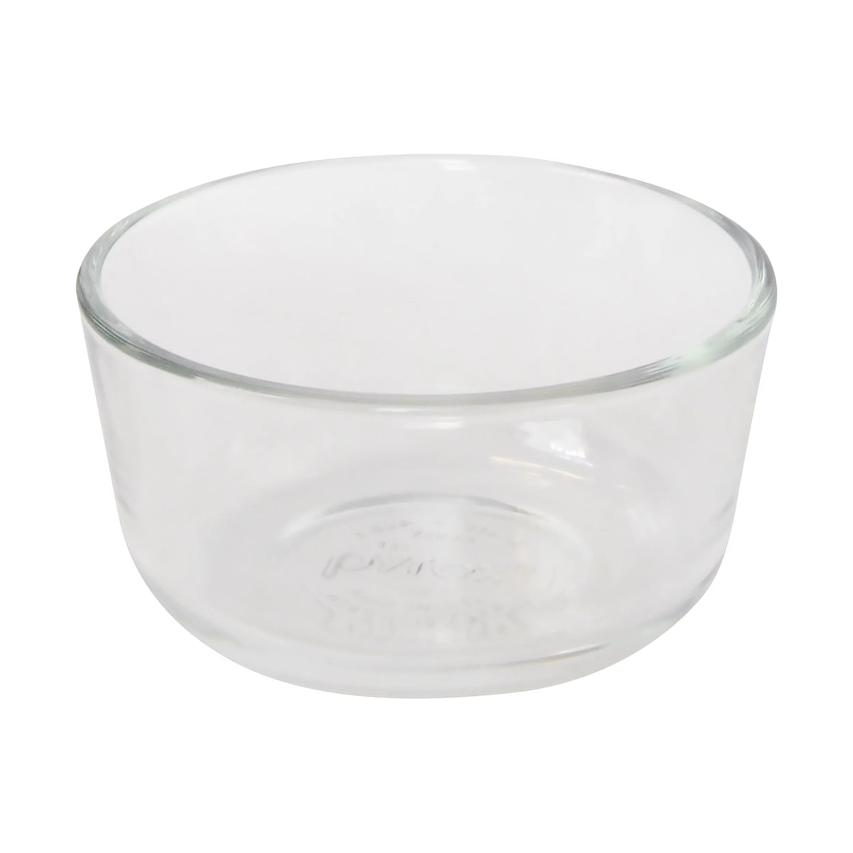 1-Cup Clear Round Glass Food Storage Bowl with Lid, 4-Pack E77449