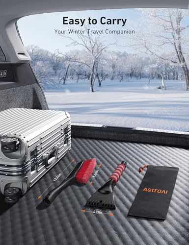 2 Pack 27" Snow Brush and Ice Scrapers C92908