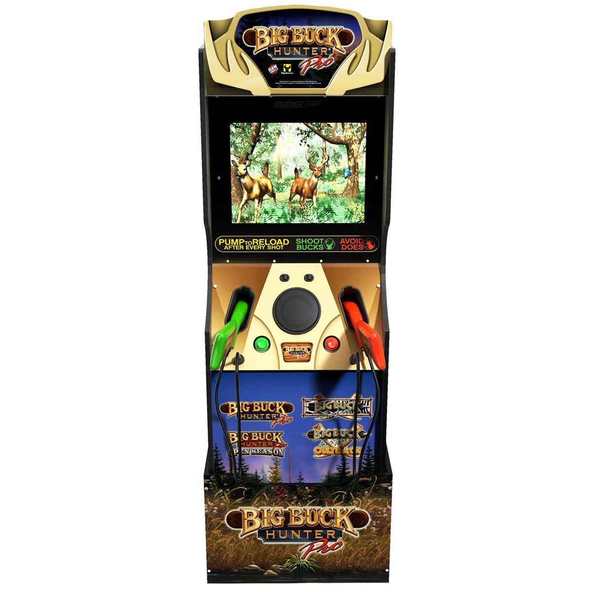 Big Buck Hunter Arcade Game with Riser A17713