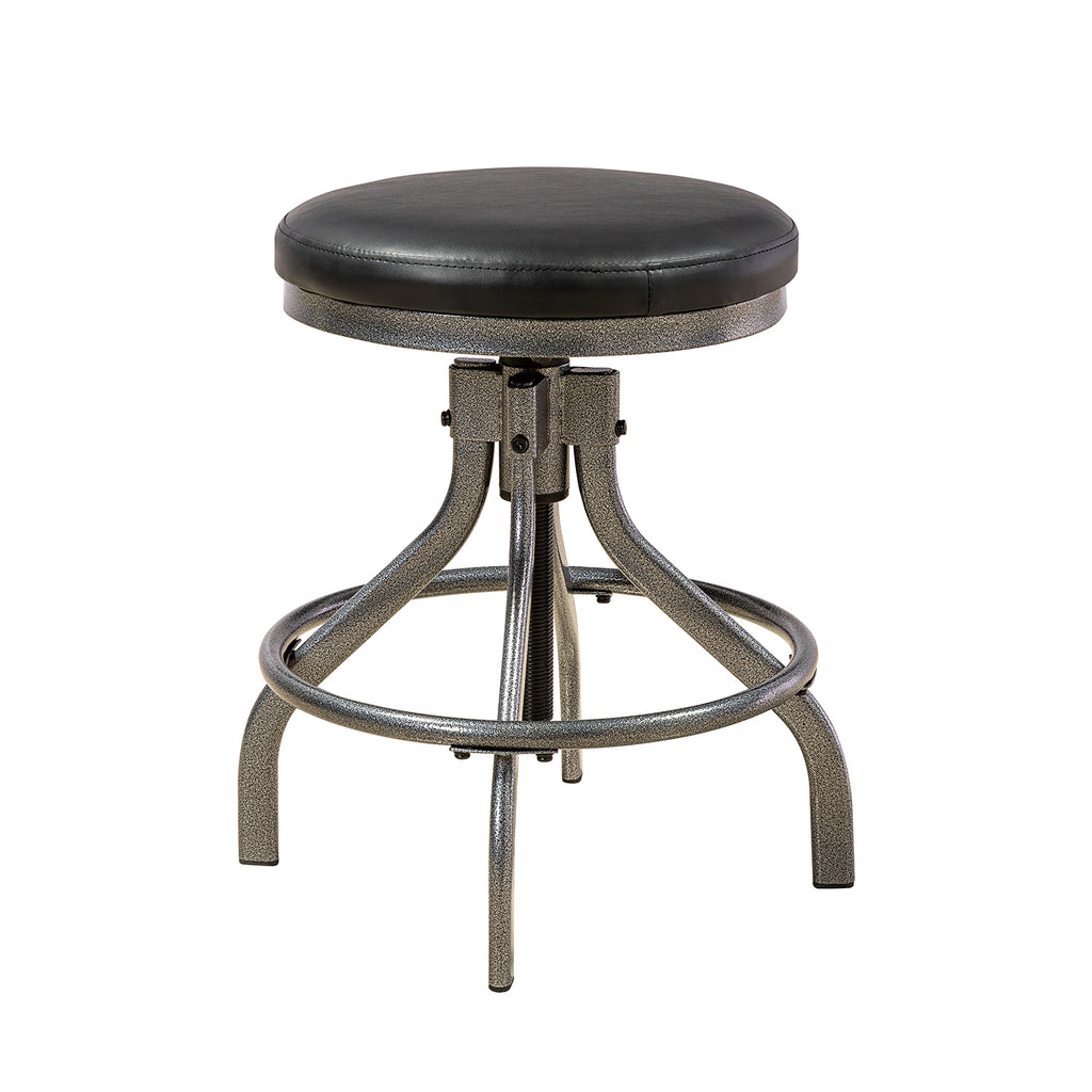 3 Piece Dining Set with 2 Swivel Stools BROWN X837