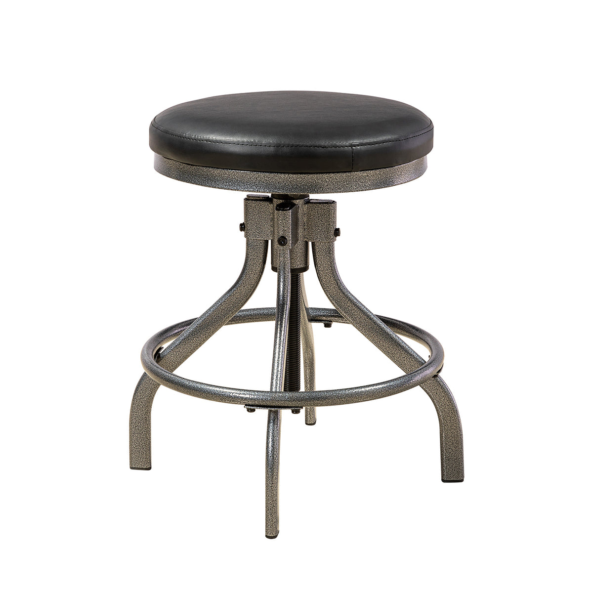 3 Piece Dining Set with 2 Swivel Stools BROWN X837