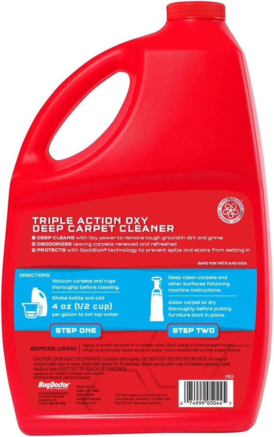 Triple-Action Oxy Carpet Cleaner, 96 oz. B5407
