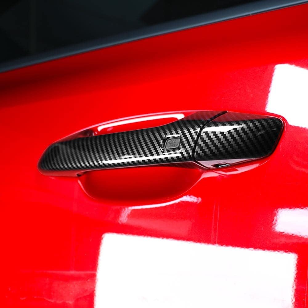 Carbon Fiber Door Handle Covers Pack of 2 E8139