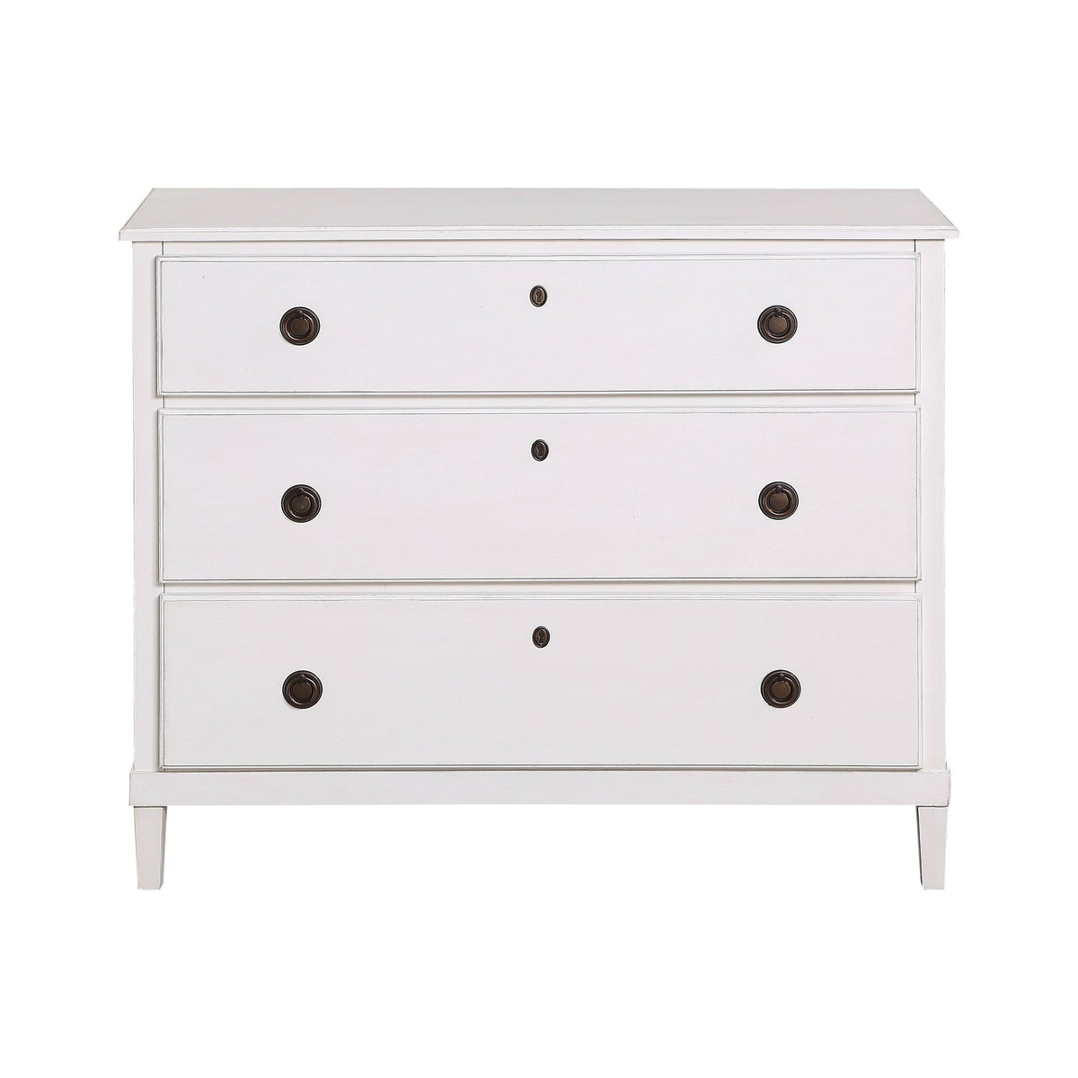 Antique White 3-Drawer Dresser L308