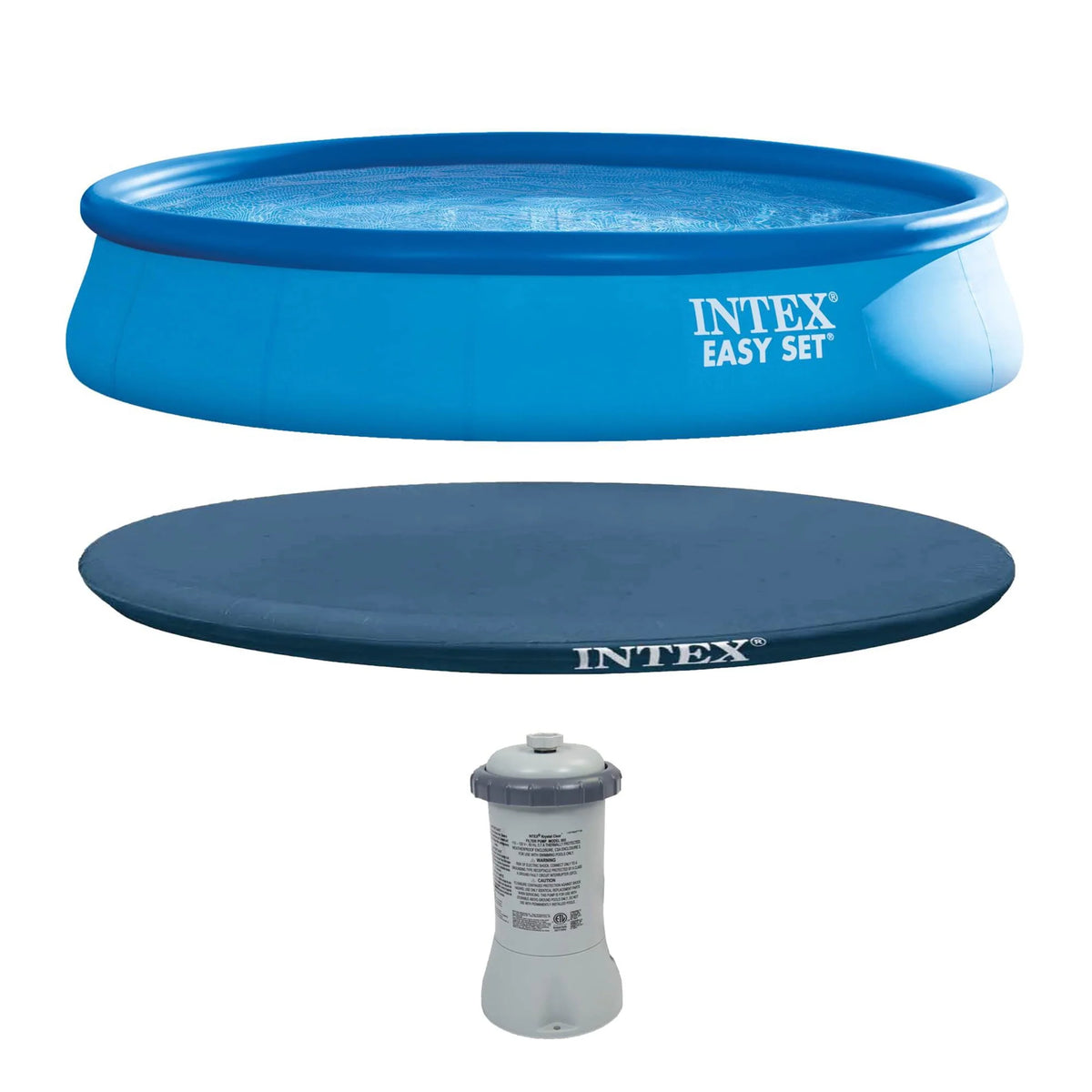 15' x 33 Above Ground Swimming Pool with Filter Pump S5633