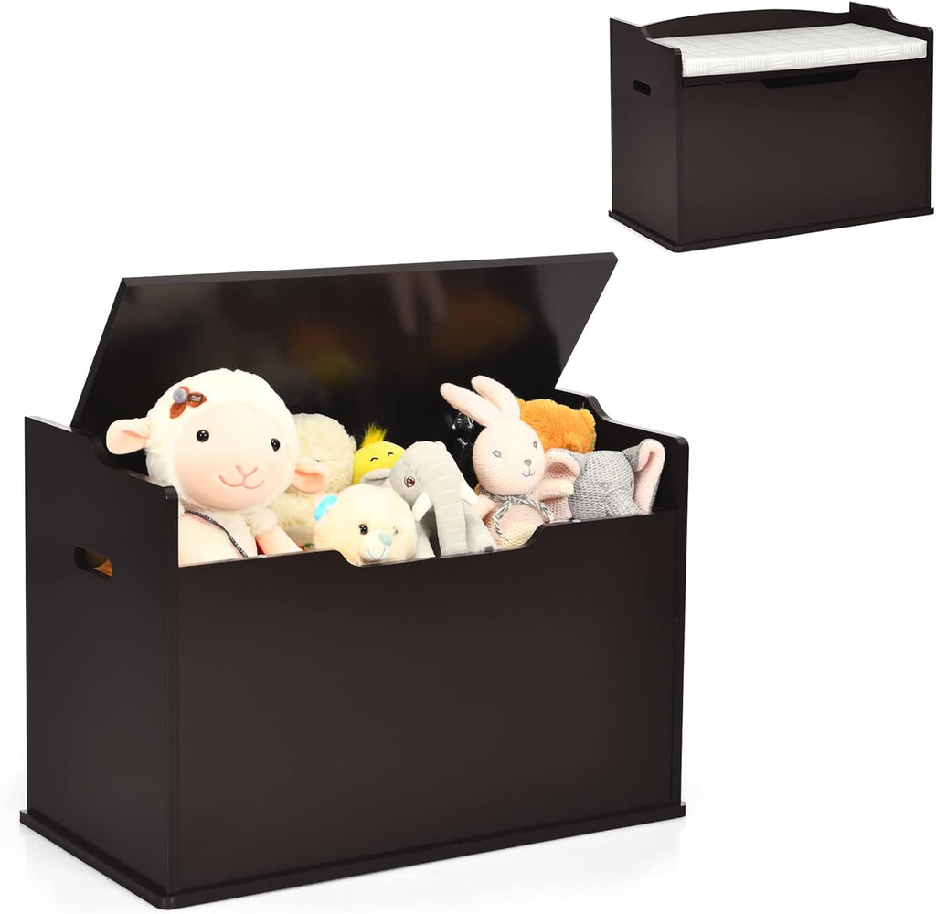 Wooden Toy Chest with Bench Seat E5151
