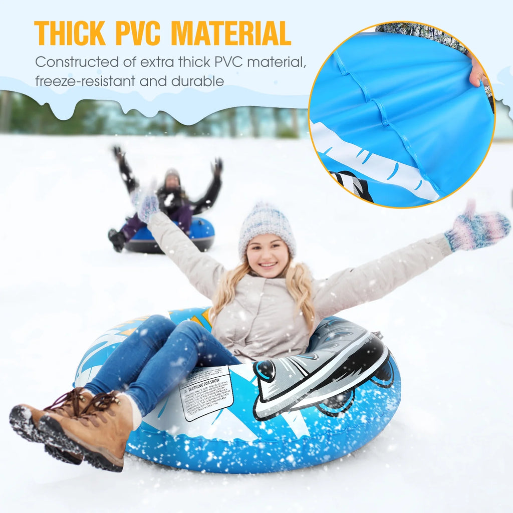 47 Inch Inflatable Pvc Snow Sled U62686