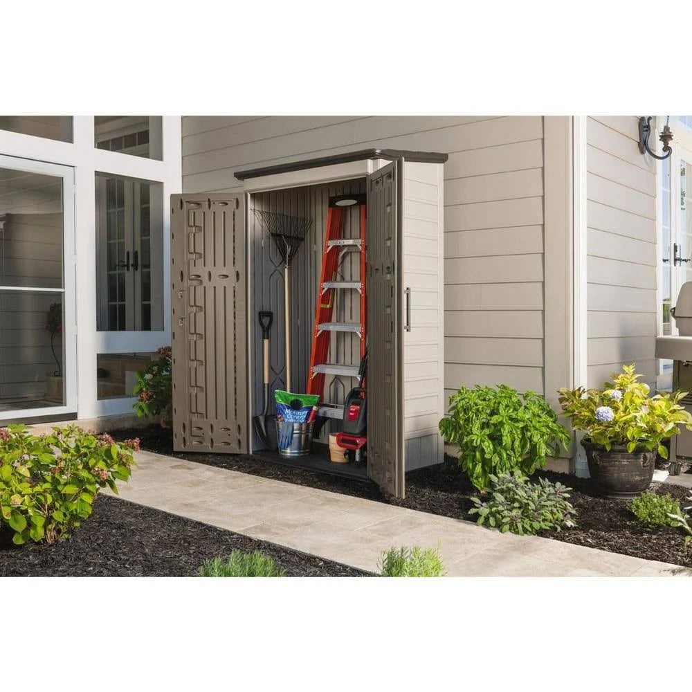 Large Vertical Resin Storage Shed I8984