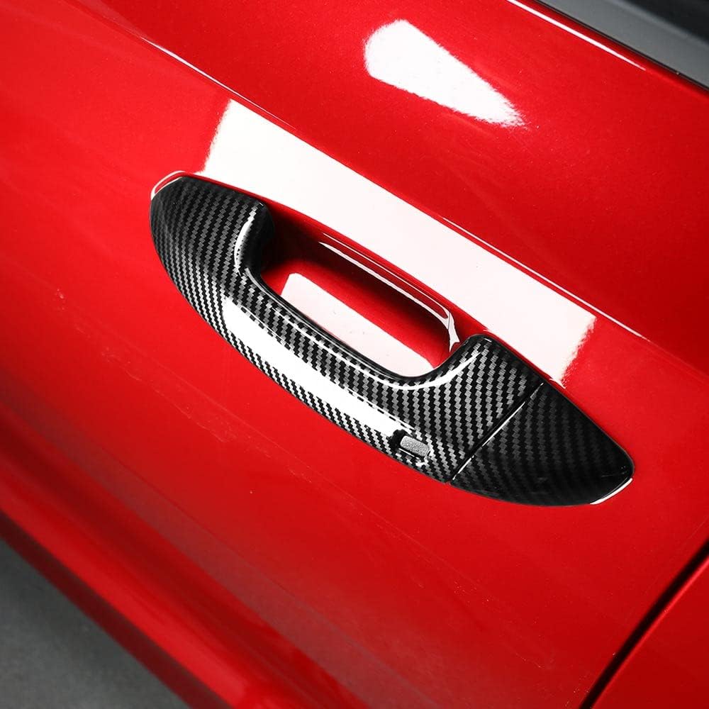 Carbon Fiber Door Handle Covers Pack of 2 E8139