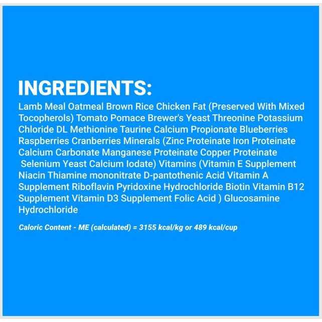 Grain Friendly Lamb & Oats Dog Food V906