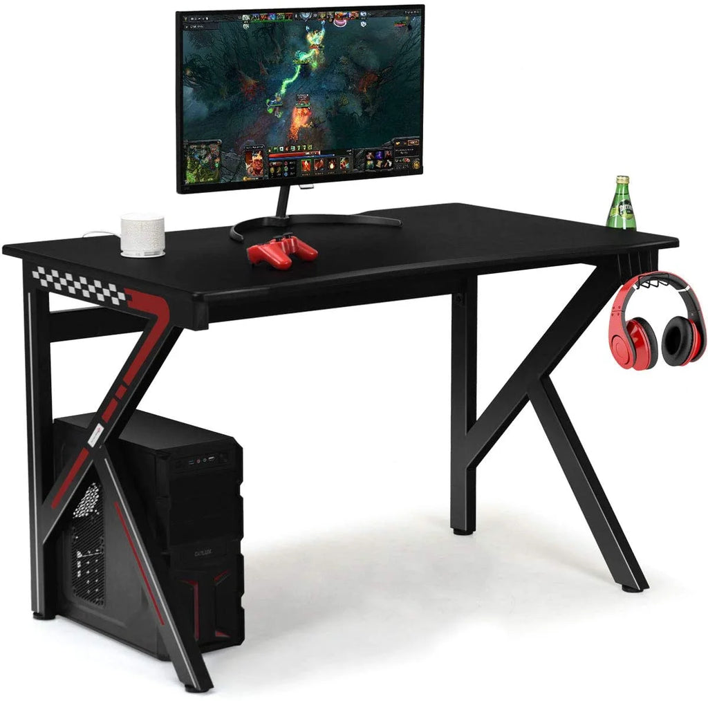 Computer Desk with Cup Holder & Headphone Holder N3539