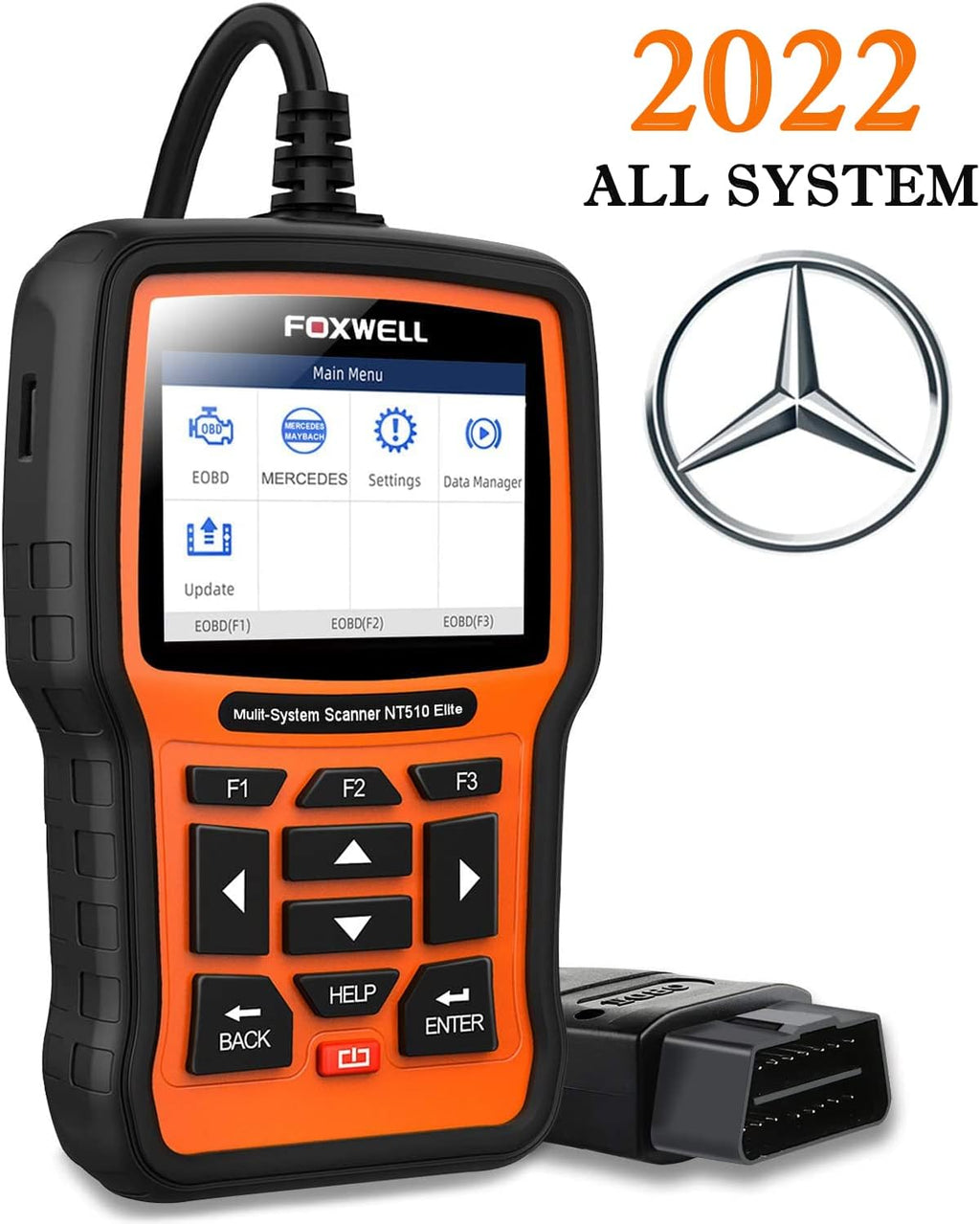 Elite All System Diagnostic Tool for Mercedes Benz Code Reader Scan Tool L54474