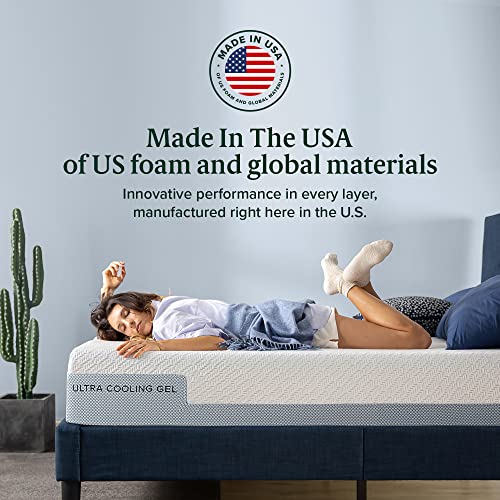 10 Inch Cooling Gel Memory Foam Queen Mattress H6549