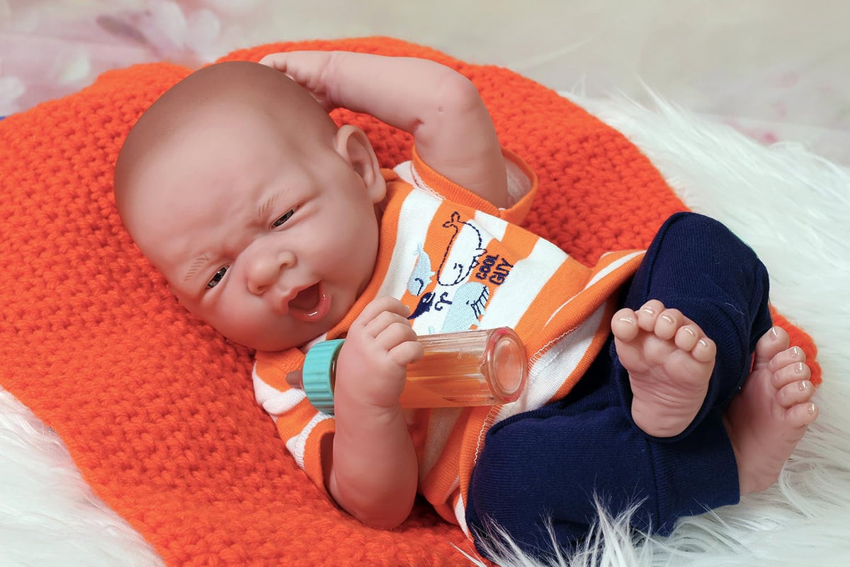 14 inches Preemie Newborn Soft Vinyl Reborn Baby Boy Doll U469010