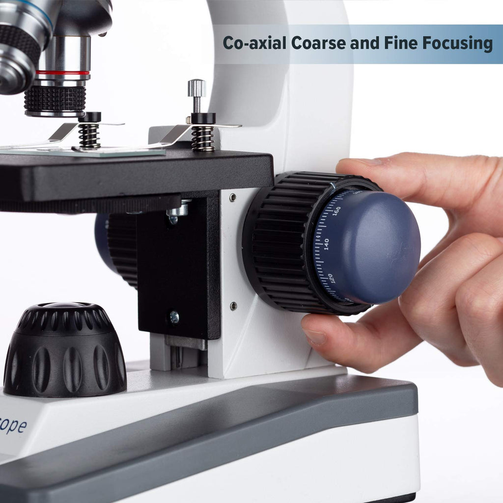 40X-1000X LED Student Microscope with 5MP USB Camera E911822
