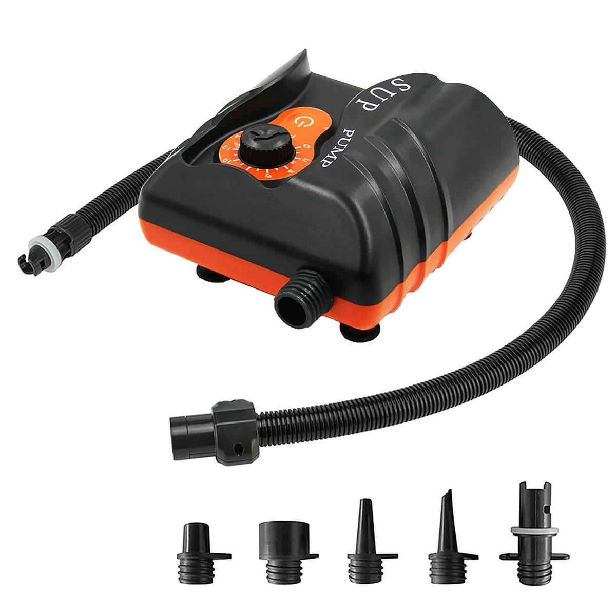 16PSI Electric Inflation Air Pump with 6PCS Nozzles K2520