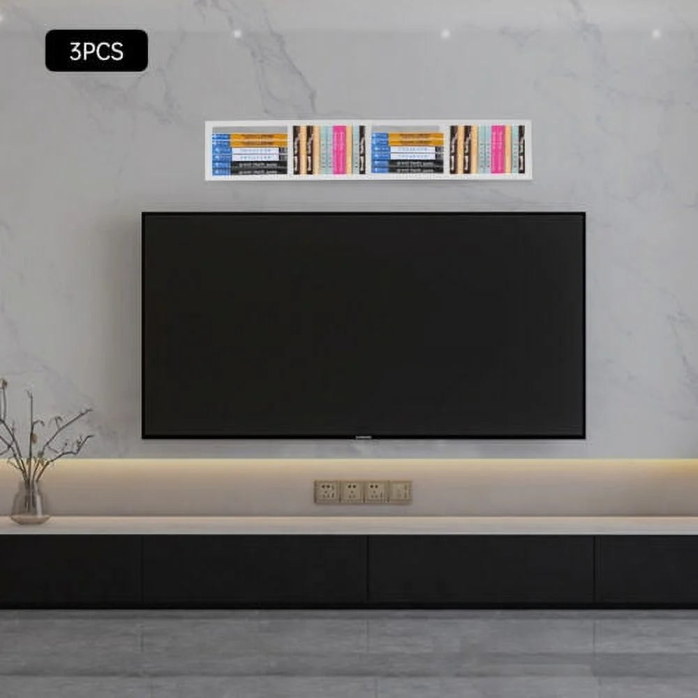 3 Shelf DVD CD Storage Media Tower Unit F701