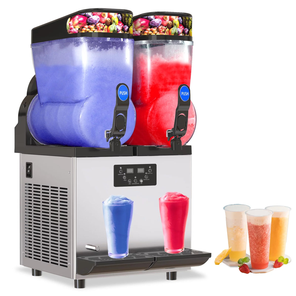 1000W 30L 304 Stainless Steel Commercial Slushie Machine M28657