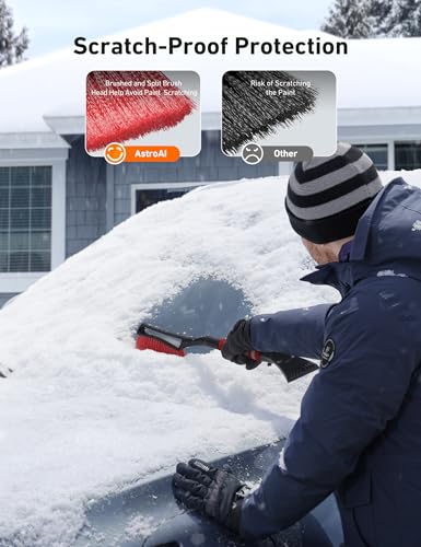 2 Pack 27" Snow Brush and Ice Scrapers C92908
