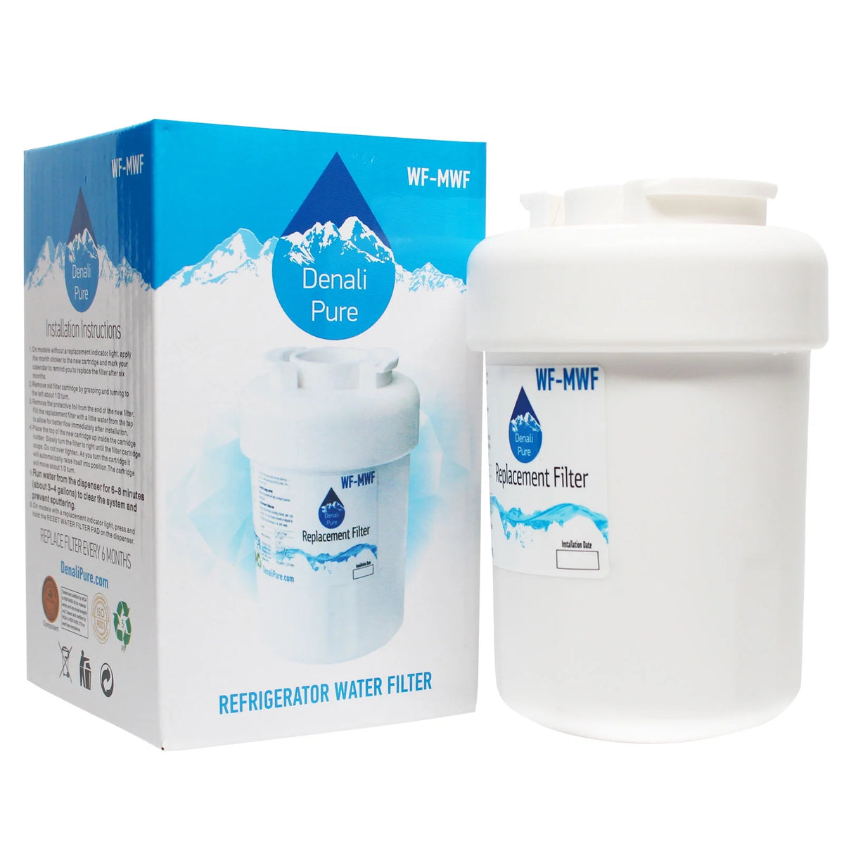 2-Pack Replacement Refrigerator Water Filter Cartridge L9958