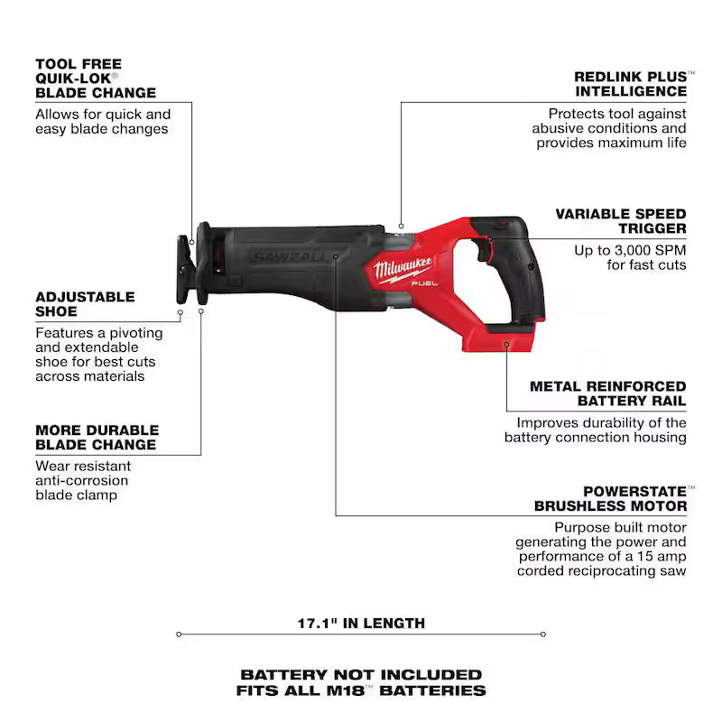18-Volt Lithium-Ion Brushless Cordless Combo Kit (5-Tool) with Rocket Light G44897