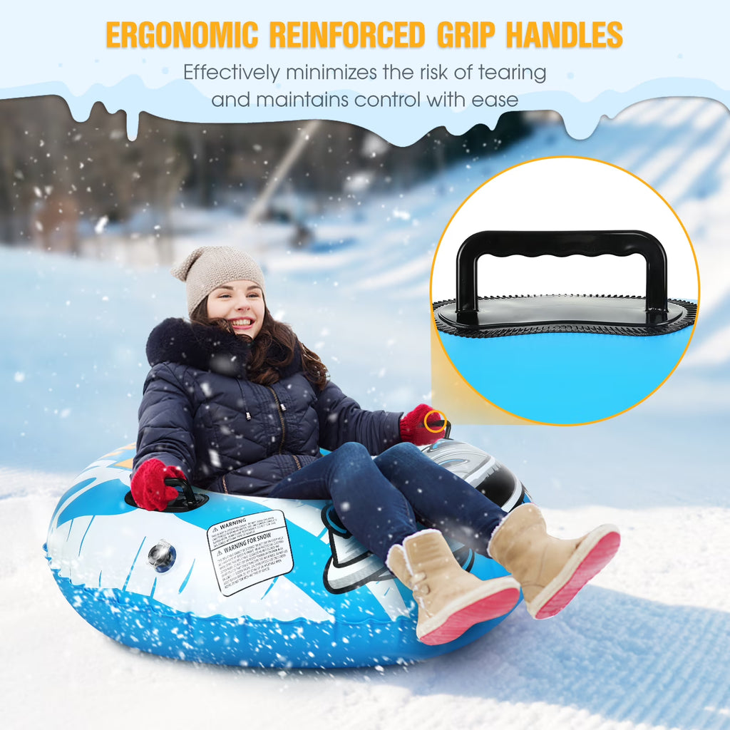 47 Inch Inflatable Pvc Snow Sled U62686