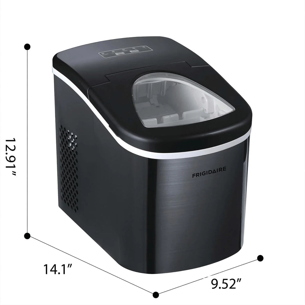 2.3 Qt. Stainless-Steel Counter Top Ice Maker K9943