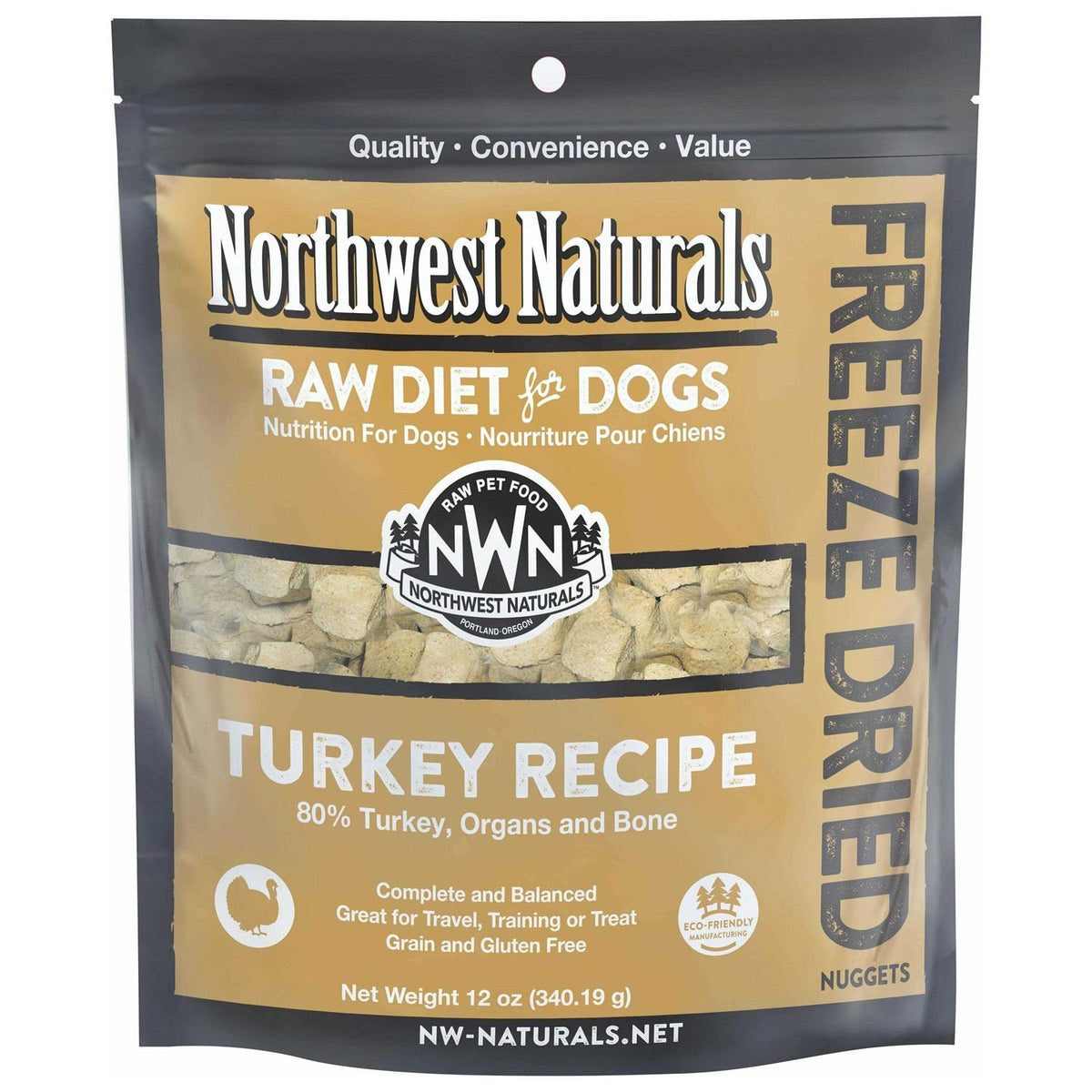 Freeze-Dried Raw Dog Food Nuggets A3639