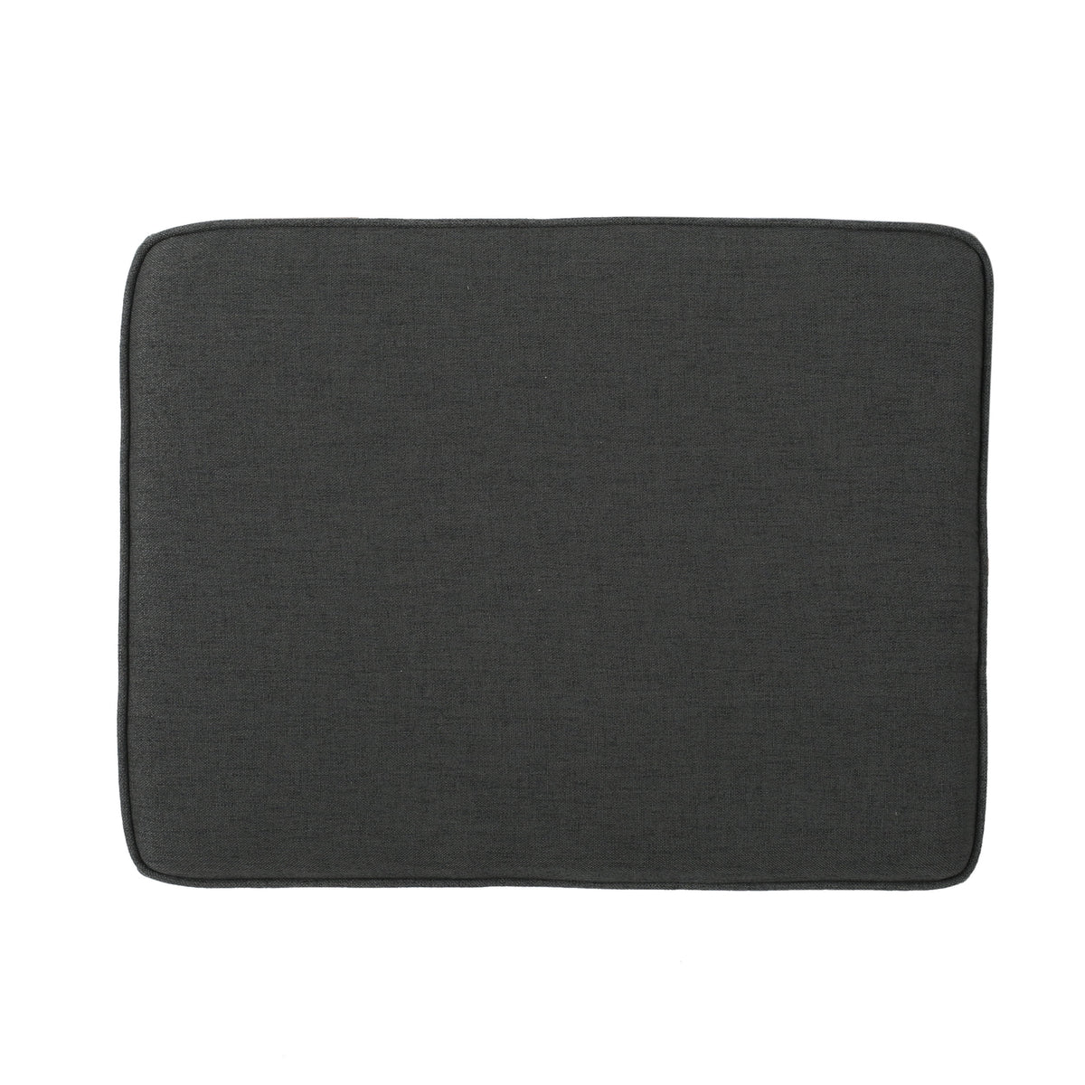 Dark Grey Fabric Ottoman R620