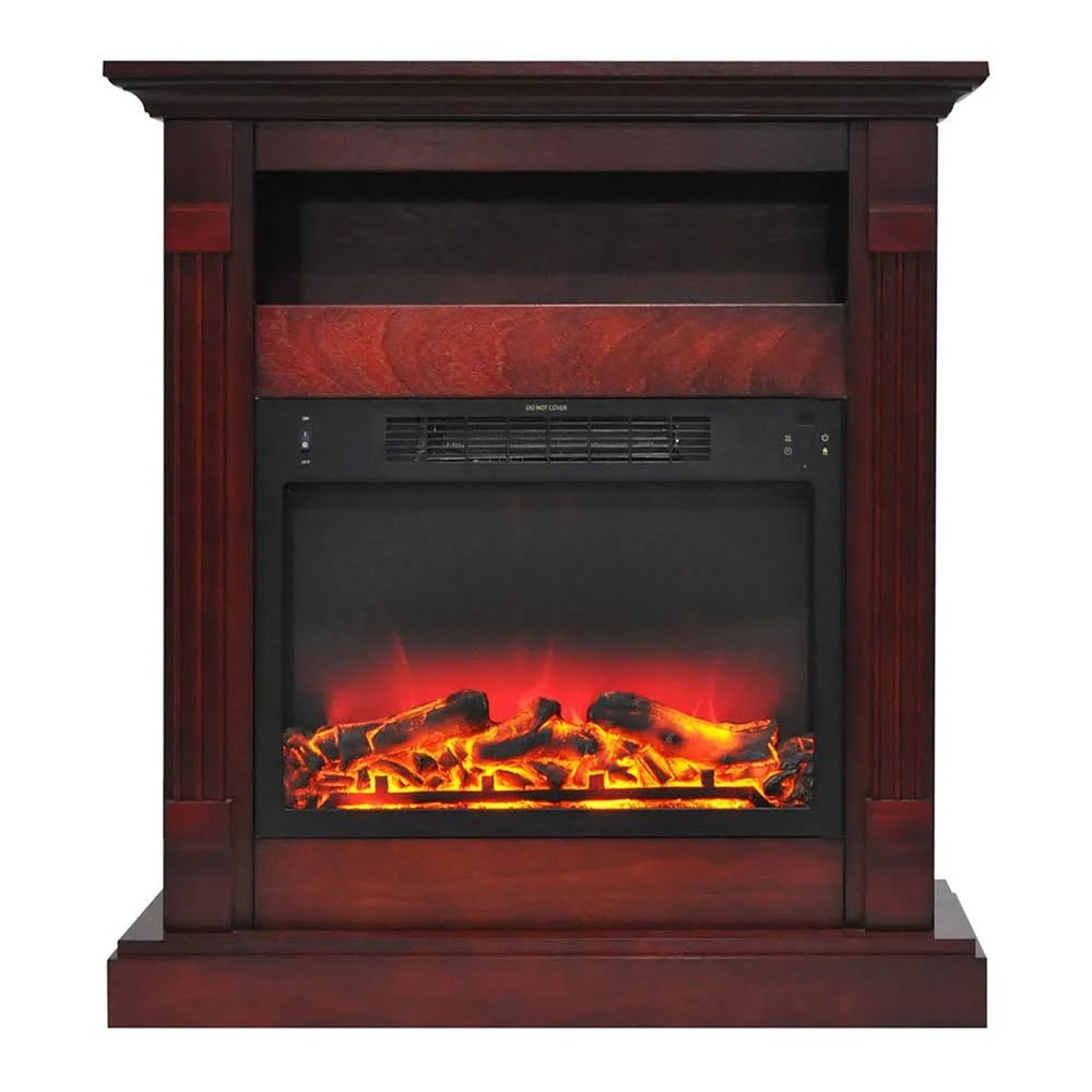 Cherry Floor-standing Electric Fireplace Z8884