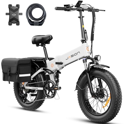 1400W Peak Motor 30MPH Max Speed 624WH Removable Battery Full Suspension 20 * 4.0 Fat Tire Foldable Ebike R274415
