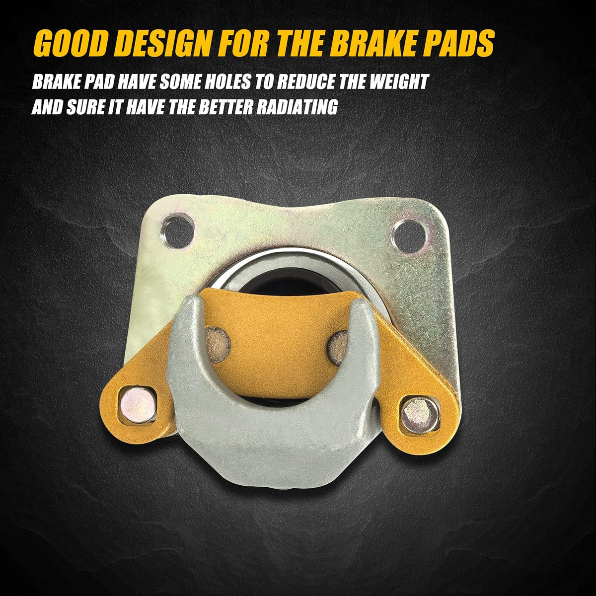 Rear Brake Caliper Assembly Pack of 2 D861616