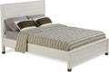 Queen Size White Platform Bed Q864554