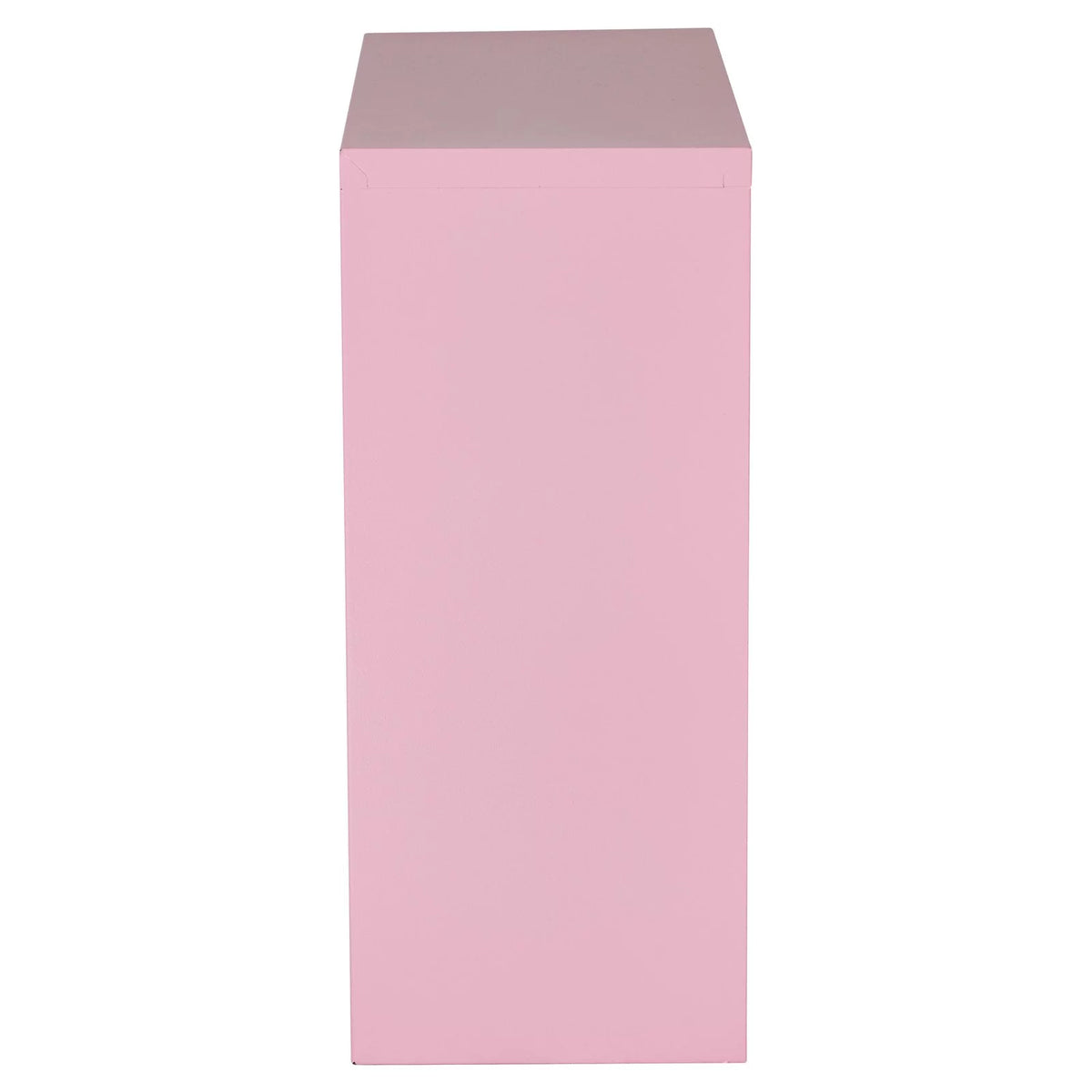 Metal Bookcase in Pink Finish O6707