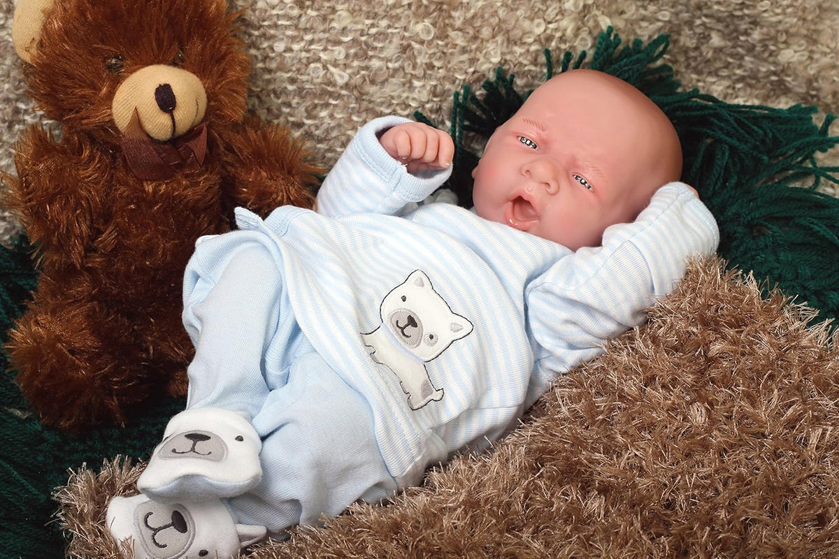 14 inches Preemie Newborn Soft Vinyl Reborn Baby Boy Doll U469010