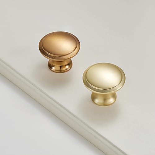 10 Pack Black Round Cabinet Knobs W29132