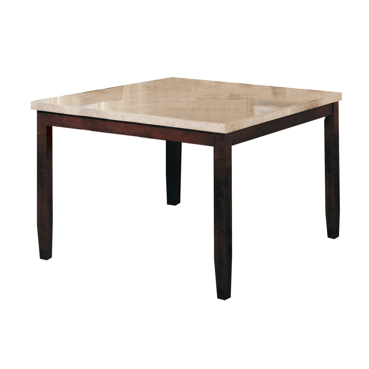 White Marble Counter Height Table J192
