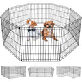 24/30/36/42/48 inch 8 Panel Dog Pen with Door G7498