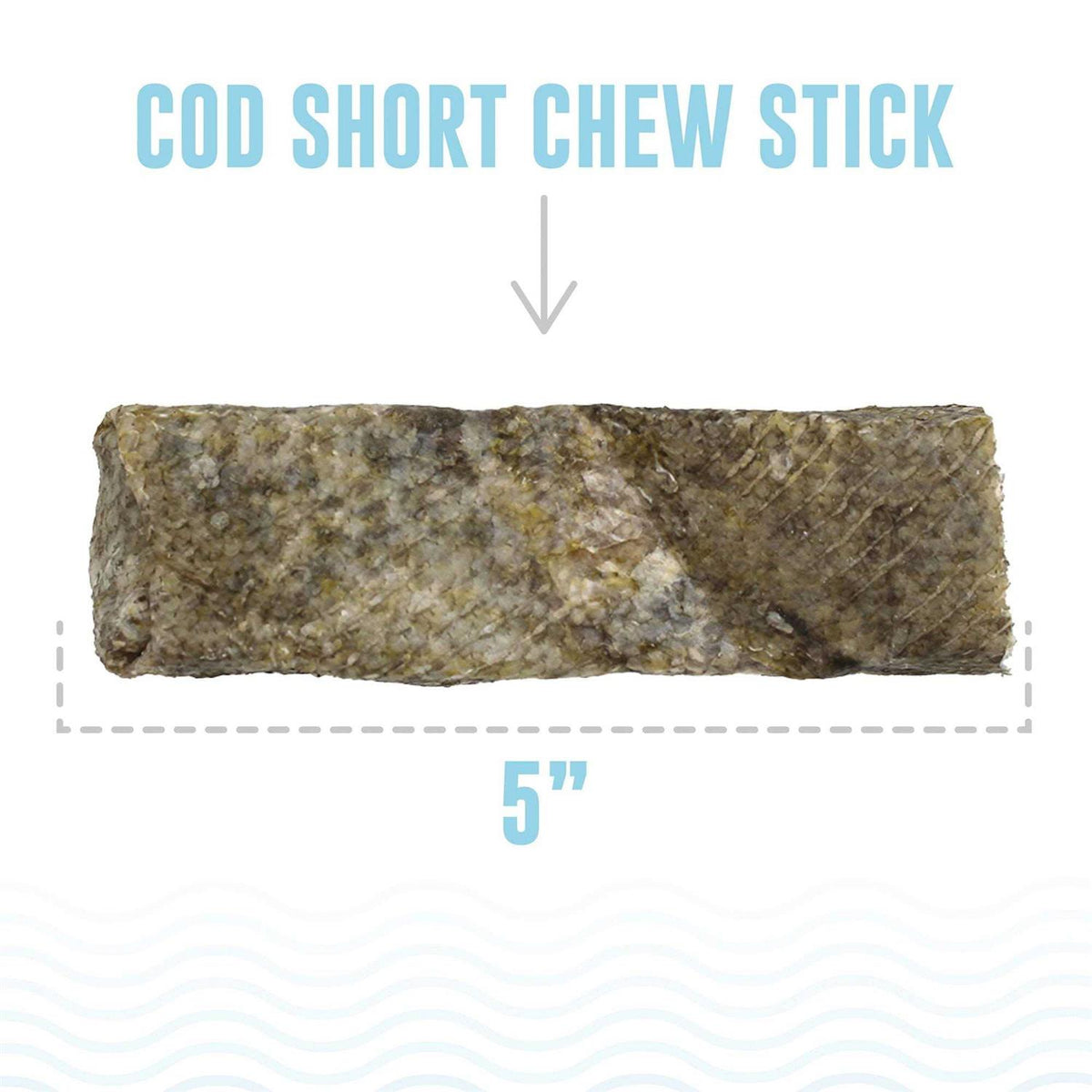 Hand Wrapped Cod Skin Dog Treats A109