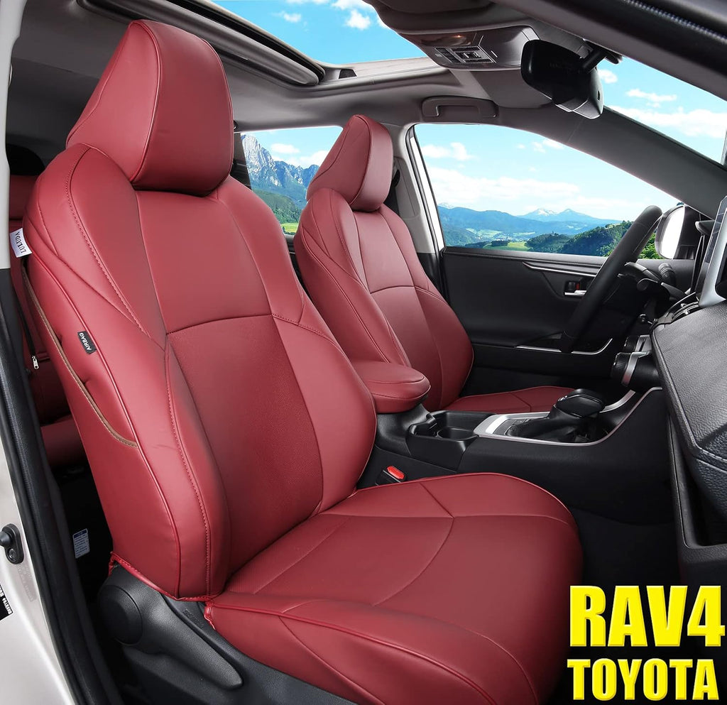 Waterproof Faux Leather Full Set Car Seat Covers B8307