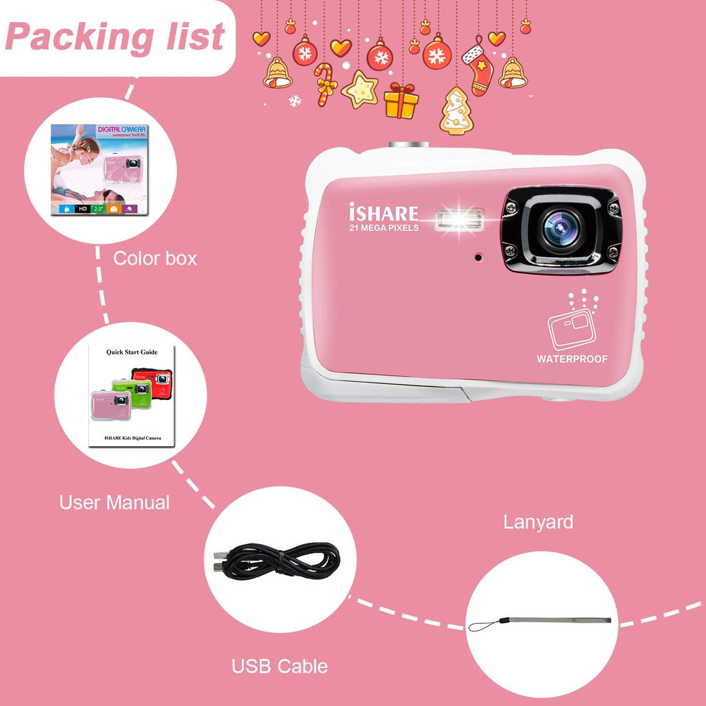 21MP HD Waterproof Kids Camera M466