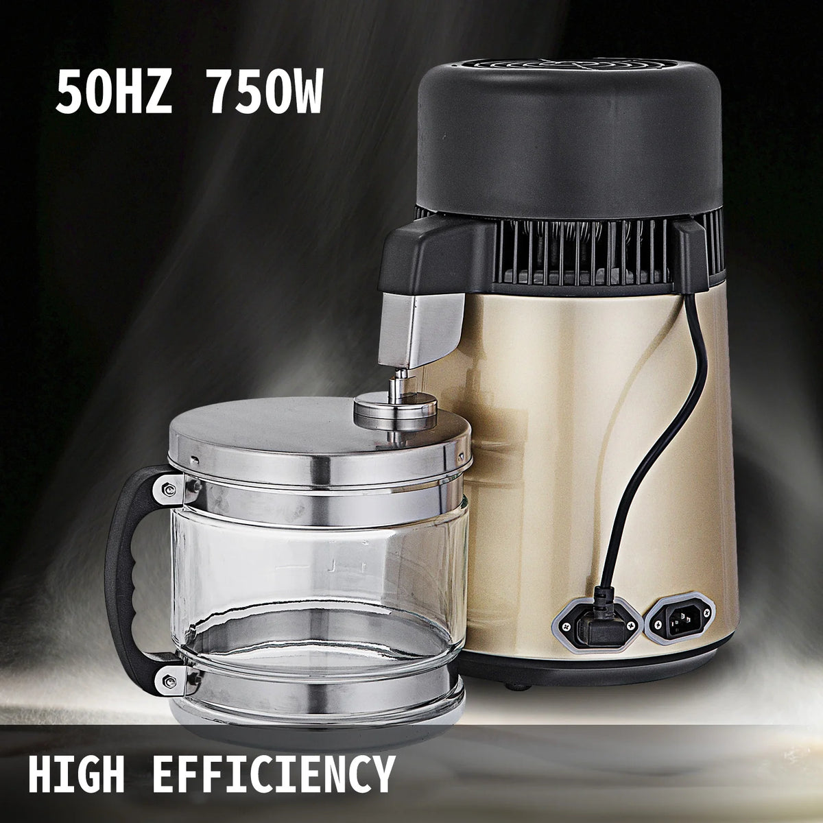 1.1 gal 4L Stainless Steel Water Distiller Machine E6696