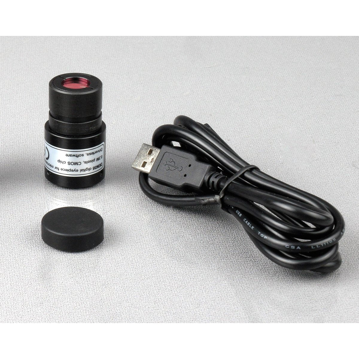 40X-1000X LED Student Microscope with 5MP USB Camera E911822