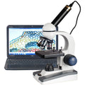 40X-1000X LED Student Microscope with 5MP USB Camera E911822