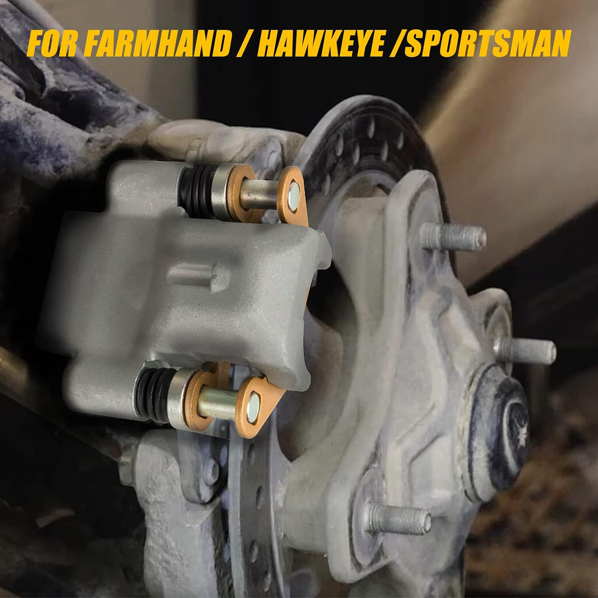 Rear Brake Caliper Assembly Pack of 2 D861616