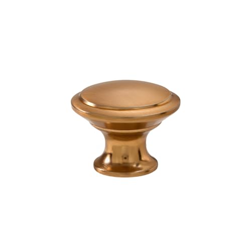 10 Pack Black Round Cabinet Knobs W29132