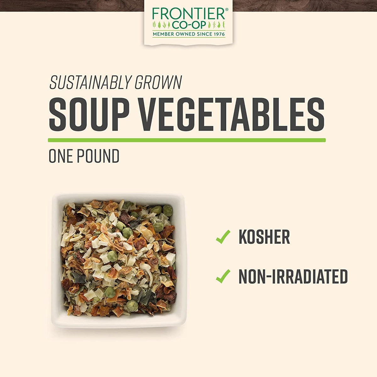 1-Pound Mixed Dried Vegetable Soup D5135