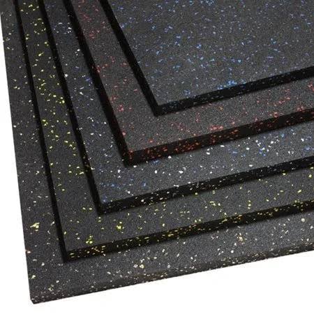 1/2 inch Equipment & Weight Training Mats 4'x6' Black W55037